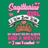 As A Sagittarius Girl I Was Born With My Heart On My Sleeve And  Mouth Urban Hoodie | Teevron