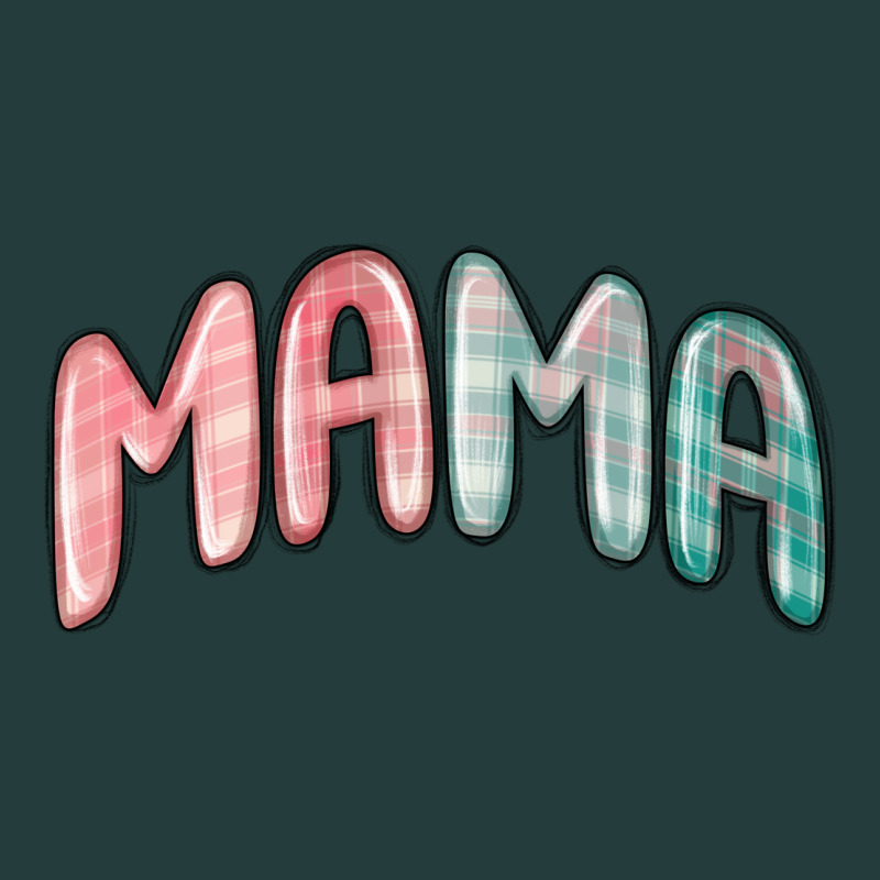 Mama Christmas Plaid Classic Tee by MaliasSmallBusiness | Teevron
