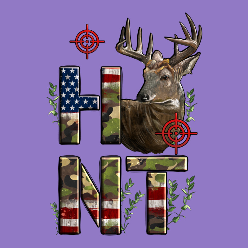Deer Hunting Usa Flag Urban Hoodie by LillyAllenDesigns | Teevron