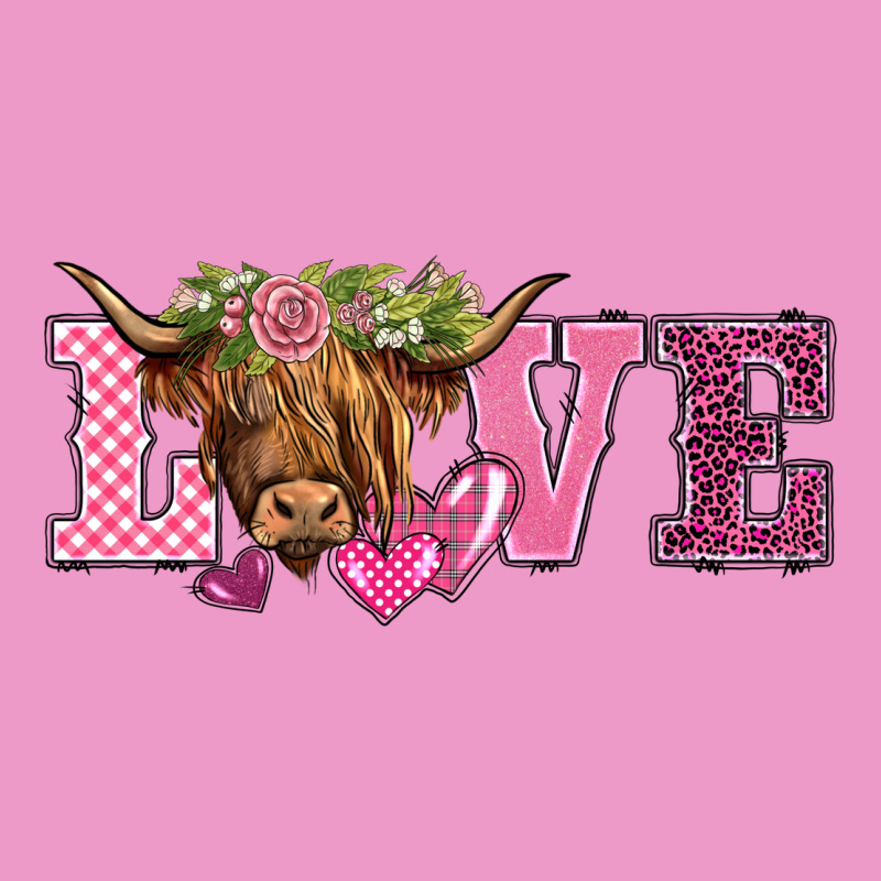 Valentine's Day Love Highland Cow Urban Hoodie by BarkalooDesign | Teevron