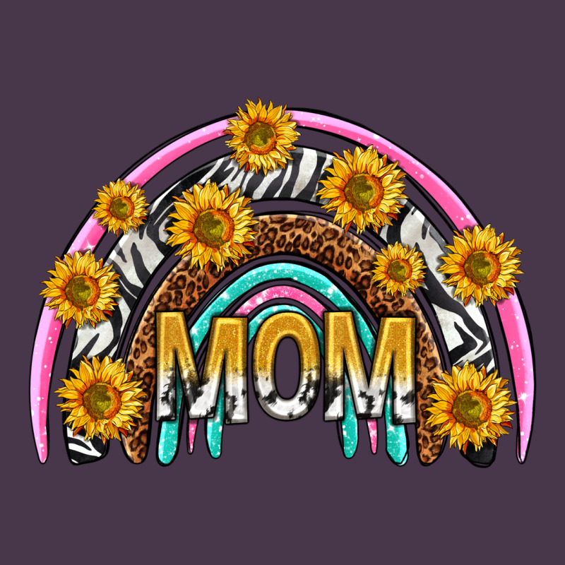 Mom With Sunflower Rainbow Mothers Day Heavyweight Hoodie by texasbilliewilder | Teevron