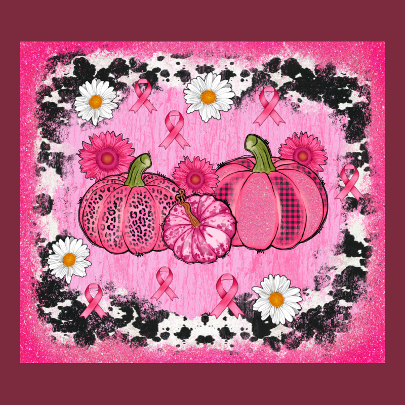 Breast Cancer Pumpkins Premium Hoodie by AdoDesignShop | Teevron