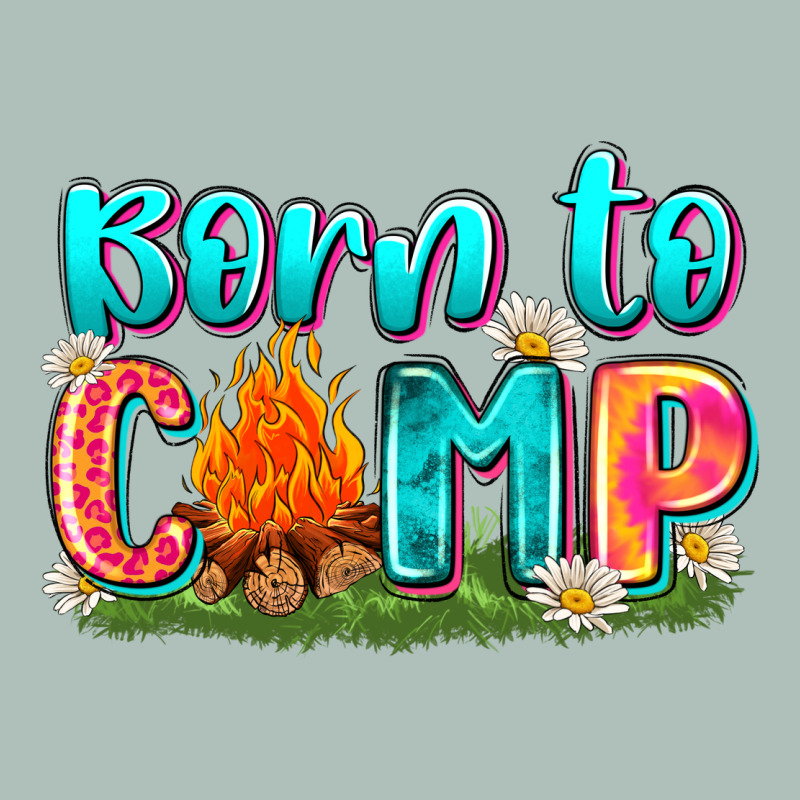 Born To Camp Heavyweight Hoodie by Zillion Design Studio | Teevron
