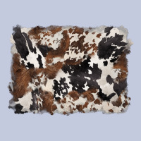 Black And Brown Cowhide Background Long Sleeve Tee | Teevron