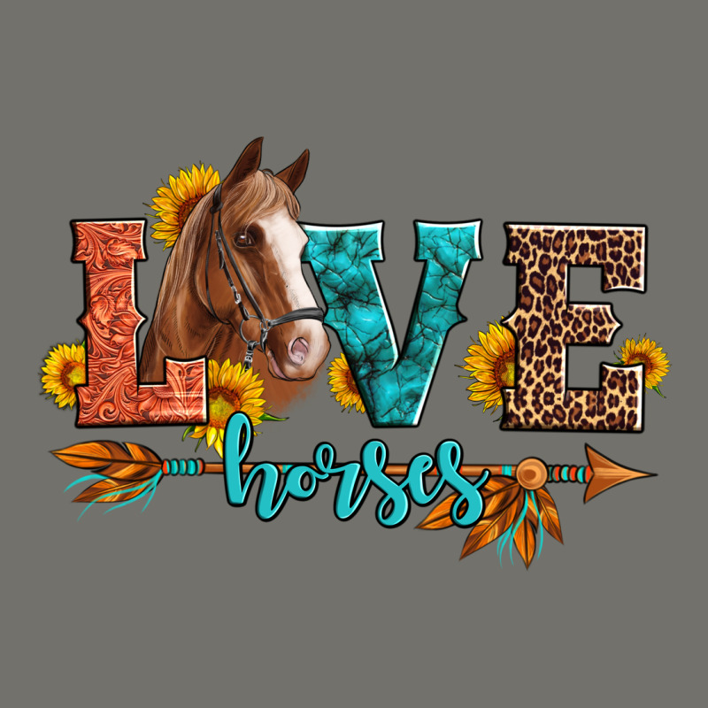 Love Horses  Leather Turquoise Leopard Premium Hoodie by Artiststas | Teevron