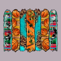 Basketball Serape Cowhide Turquoise Leopard Glitter  Brushstrokes Vintage Tee | Teevron