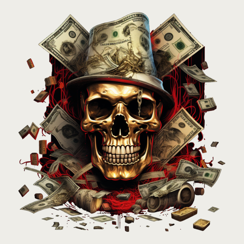 Bad Money Zipper Hoodie by Unal Design | Teevron