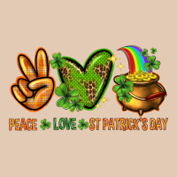 Peace Love St Patricks Day Urban Hoodie | Teevron