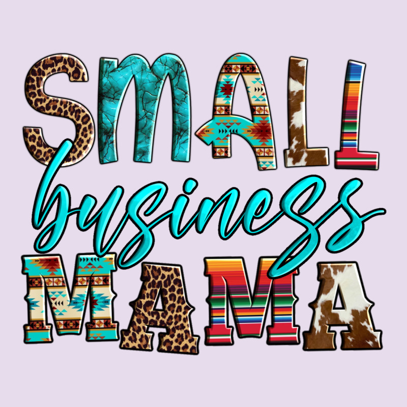 Small Business Mama Leopard Turquoise Aztec Serape Cowhide Premium Hoodie by Artiststas | Teevron