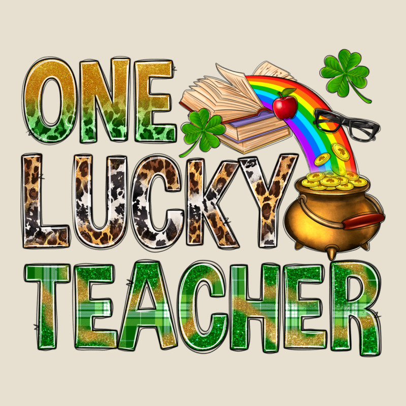 One Lucky Teacher St Patricks Urban Hoodie by NancyCooperArtShop | Teevron