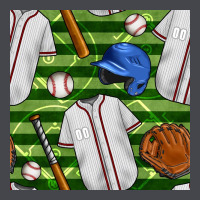 Baseball Uniform And Field Seamless Pattern Classic Tee | Teevron