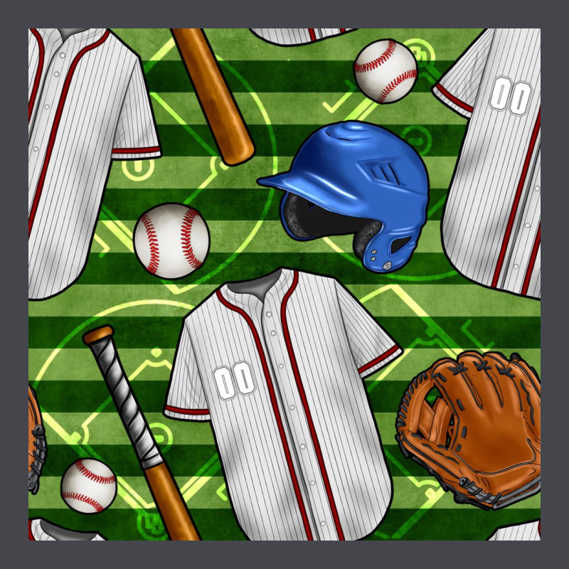 Baseball Uniform And Field Seamless Pattern Classic Tee by BundleAndBundleShop | Teevron