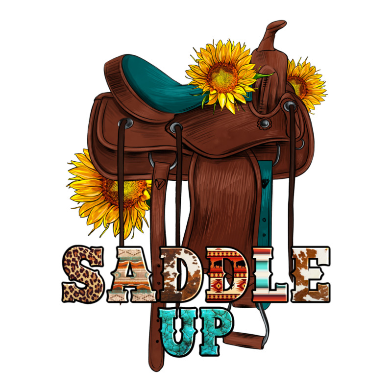 Saddle Up Cowboy Western Sunflowers Premium Hoodie by Artiststas | Teevron