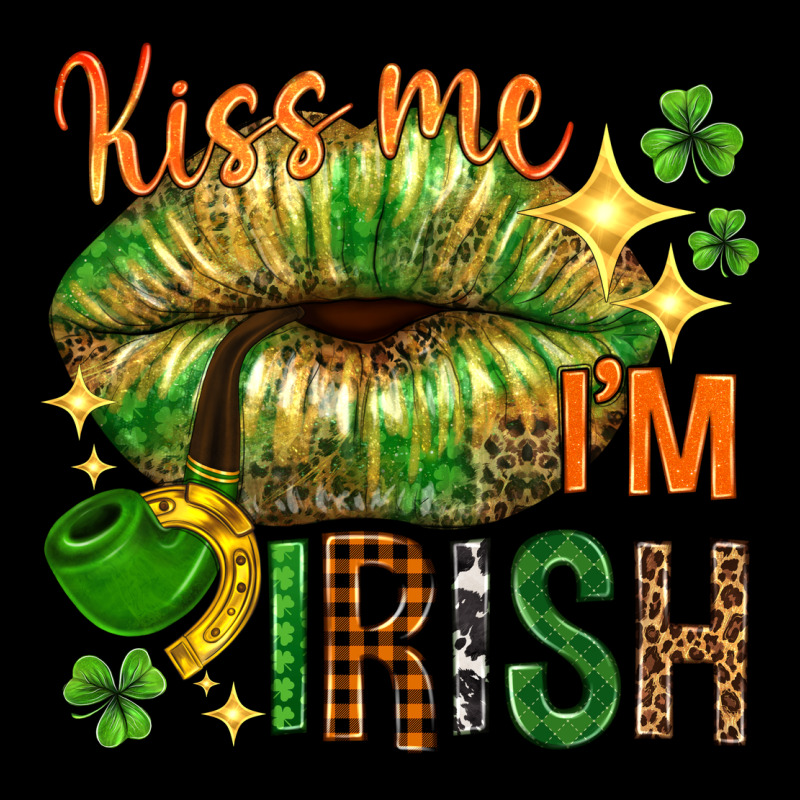 Kiss Me Im Irish With Lip Urban Hoodie by NancyCooperArtShop | Teevron