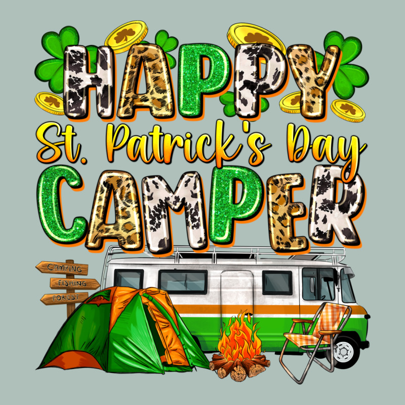 Happy St. Patrick's Day Camper Heavyweight Hoodie by Zillion Design Studio | Teevron