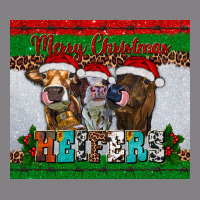 Merry Christmas Heifers Heavyweight Hoodie | Teevron