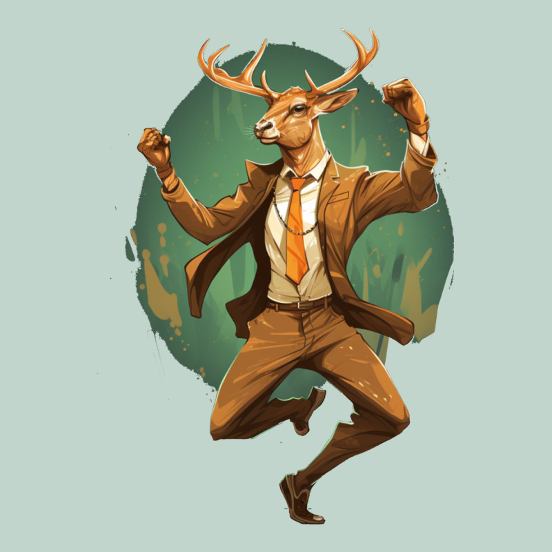 Happy Deer Zipper Hoodie by Unal Design | Teevron