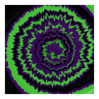 halloween tie dye pattern black | Teevron