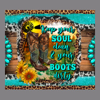 Keep Your Soul Clean And Your Boots Dirty Heavyweight Hoodie | Teevron