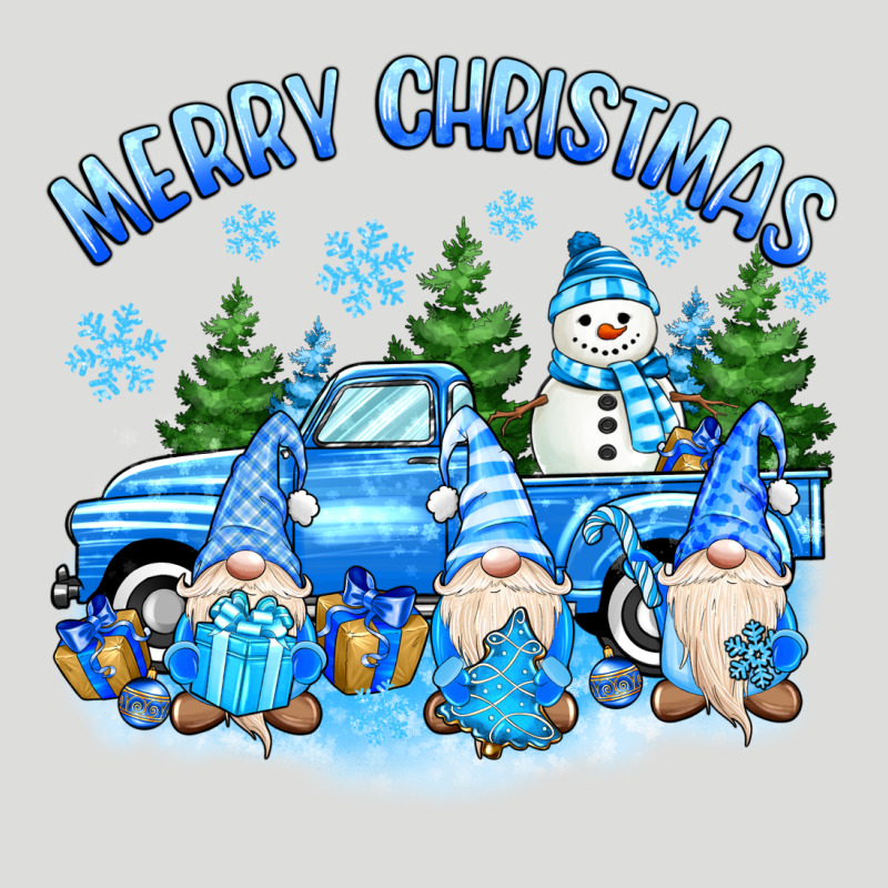 Merry Christmas Snowman Gnomes Truck Zipper Hoodie by MaliasSmallBusiness | Teevron