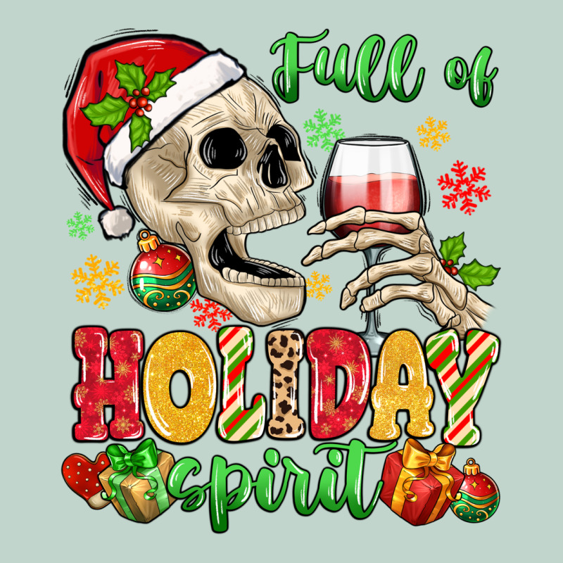 Full Of Holiday Spirit Zipper Hoodie by MaliasSmallBusiness | Teevron