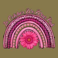 In October We Wear Pink Rainbow Premium Hoodie | Teevron