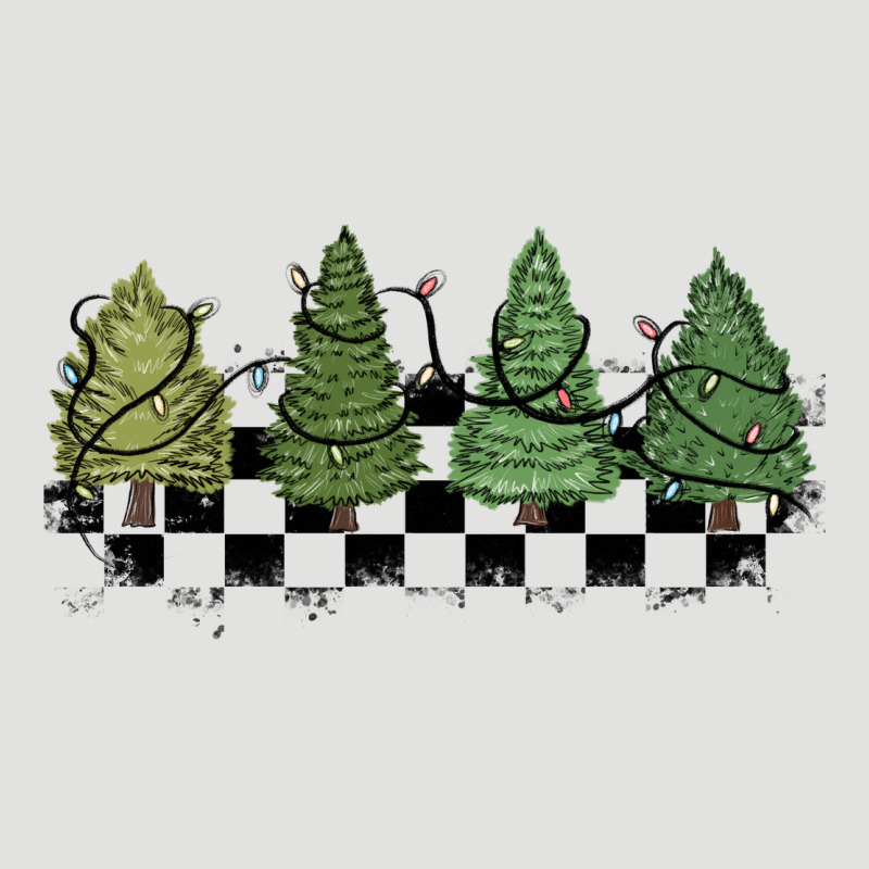 Christmas Checkered Trees Classic Tee by MaliasSmallBusiness | Teevron