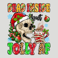 Dead Inside But Jolly Af Zipper Hoodie | Teevron