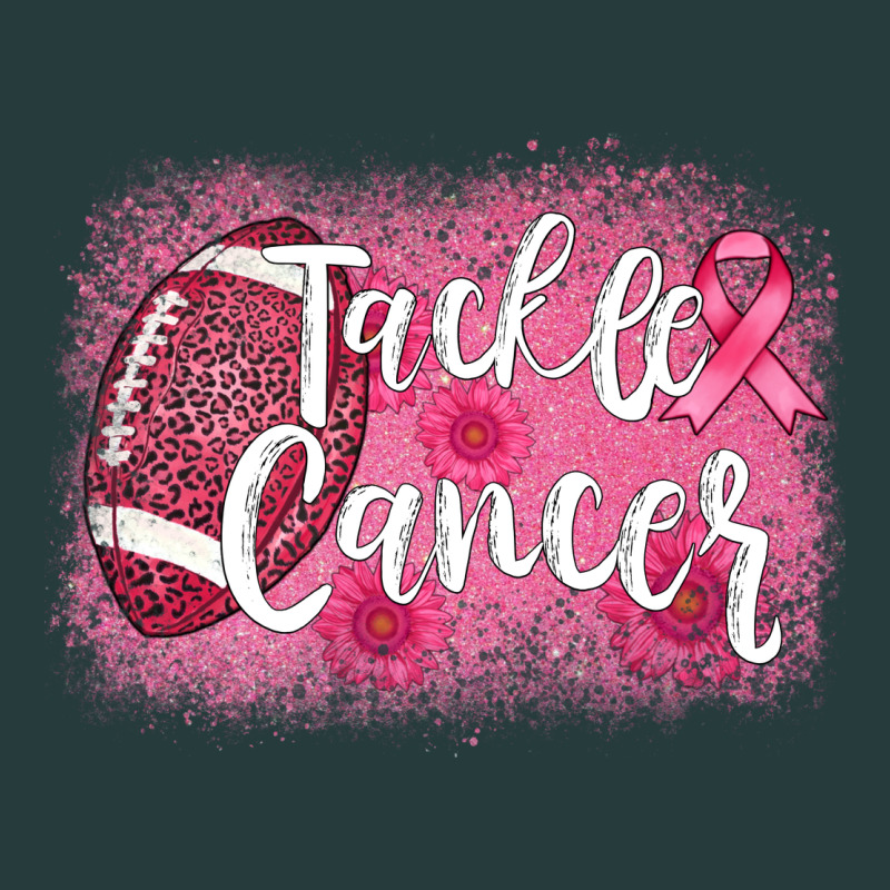 Tackle Cancer Football Leopard Premium Hoodie by AdoDesignShop | Teevron