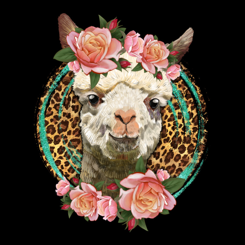Western Llama And Roses Urban Hoodie by LillyAllenDesigns | Teevron
