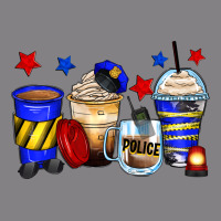 Police Coffee Cups Heavyweight Hoodie | Teevron