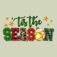 'tis The Season Softball Christmas Heavyweight Hoodie | Teevron