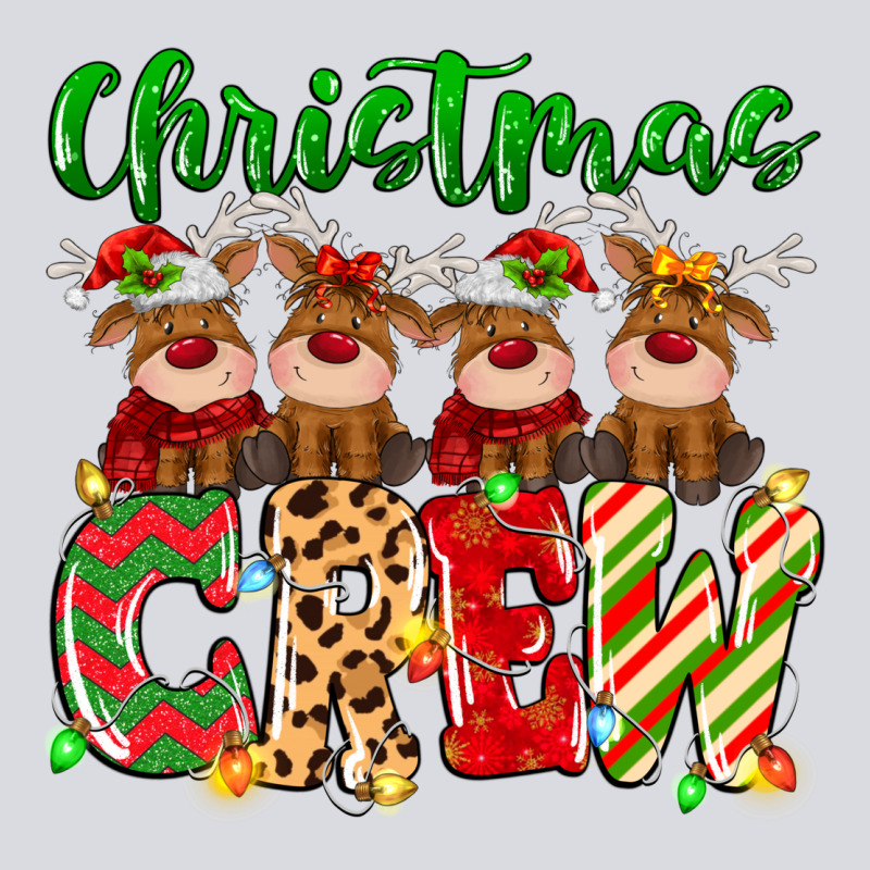 Christmas Crew  Deer Zipper Hoodie by MaliasSmallBusiness | Teevron