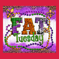Fat Tuesday Fleur De Lis And Mardi Gras Beads Premium Hoodie | Teevron