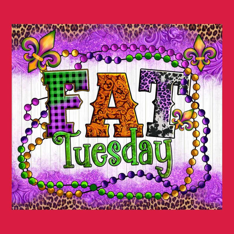 Fat Tuesday Fleur De Lis And Mardi Gras Beads Premium Hoodie by Artiststas | Teevron
