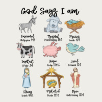 God Says I Am Zipper Hoodie | Teevron