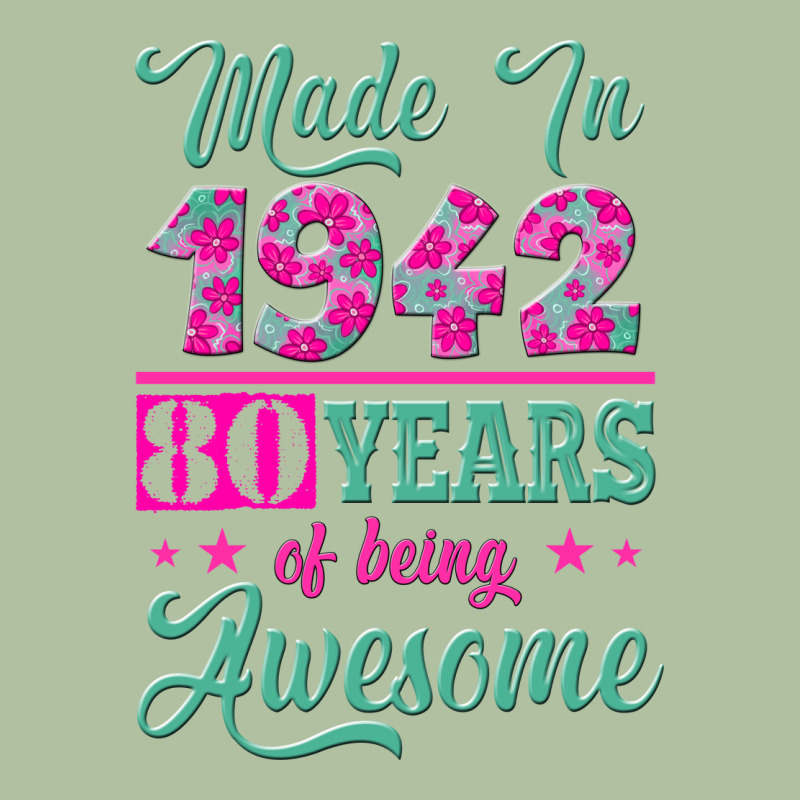 Made In 1942, 80 Years Of Being Awesome Kopya Urban Hoodie by Jasminsmagicworld | Teevron