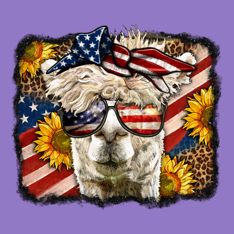 4th Of July Llama Urban Hoodie by LillyAllenDesigns | Teevron