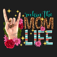 Rockin The Mom Life Mothers Day Heavyweight Hoodie | Teevron