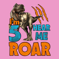 I'm Five Hear Me Roar Dinosaur Birthday Urban Hoodie | Teevron