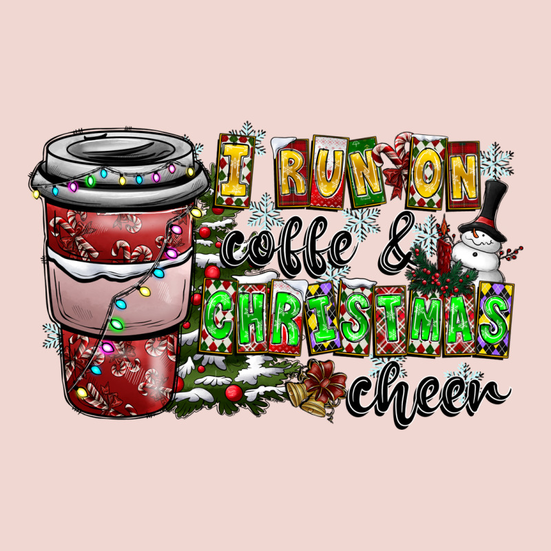 I Run On Coffee And Christmas Cheer Premium Sweatshirt by CowhideDigitalArt | Teevron