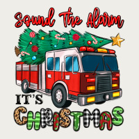Sound The Alarm Its Christmas Fire Truck Zipper Hoodie | Teevron