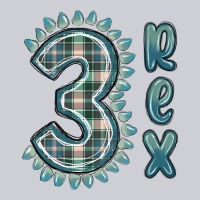 3 Rex Green Dinosaur Classic Tee | Teevron