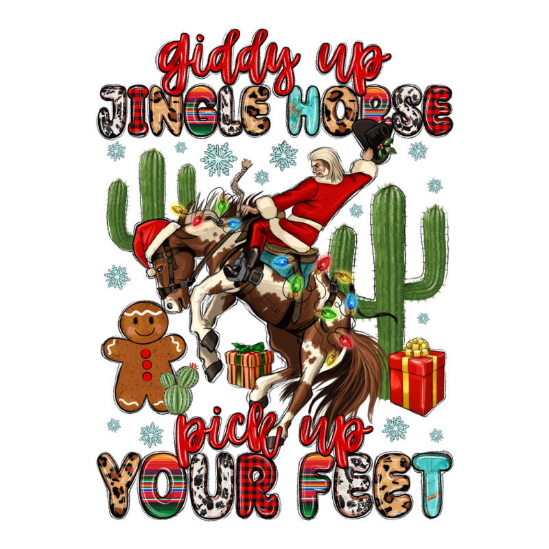 Giddy Up Jingle Horse Pick Up Your Feet Zipper Hoodie by MaliasSmallBusiness | Teevron
