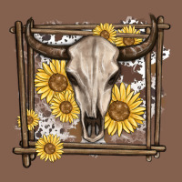 Western Bull Skull Zipper Hoodie | Teevron