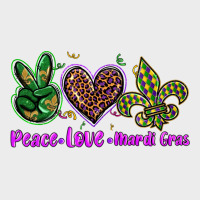 Peace Love Mardi Gras Urban Hoodie | Teevron