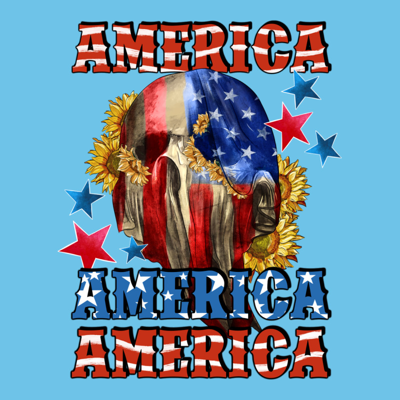America Skeleton 4th Of July Premium Sweatshirt by CowGirlArtShop | Teevron