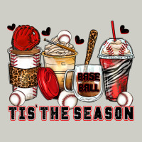 Tis' The Season Baseball Coffee Cups Heavyweight Hoodie | Teevron