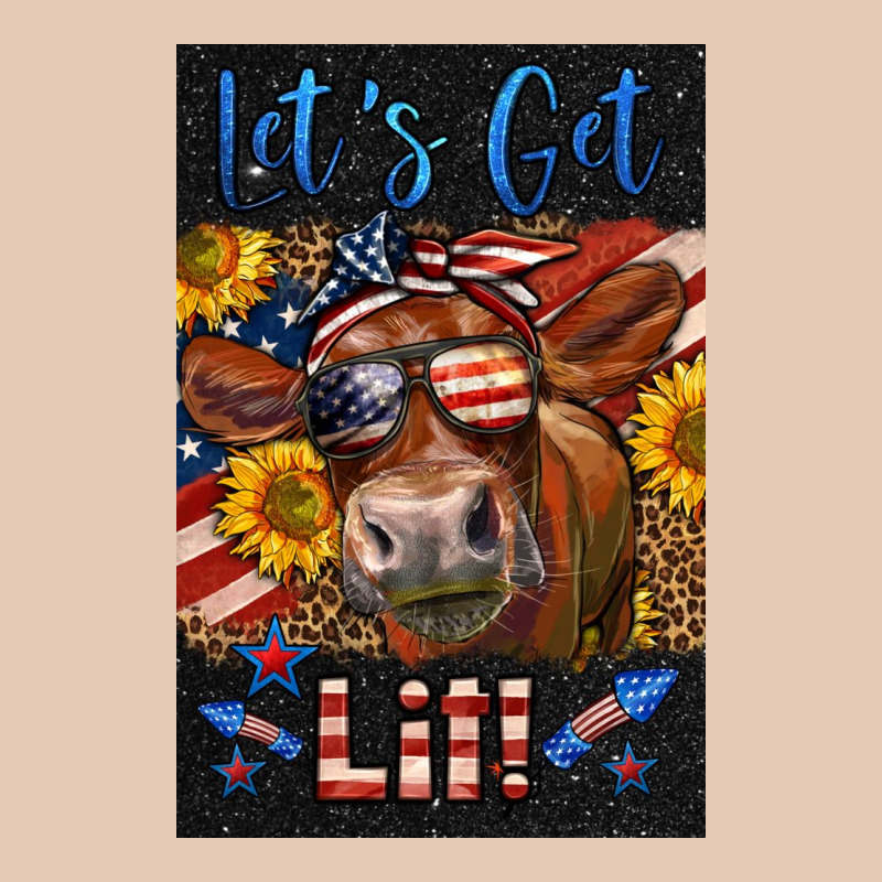 Western Let's Get Lit Cow Urban Hoodie by LillyAllenDesigns | Teevron