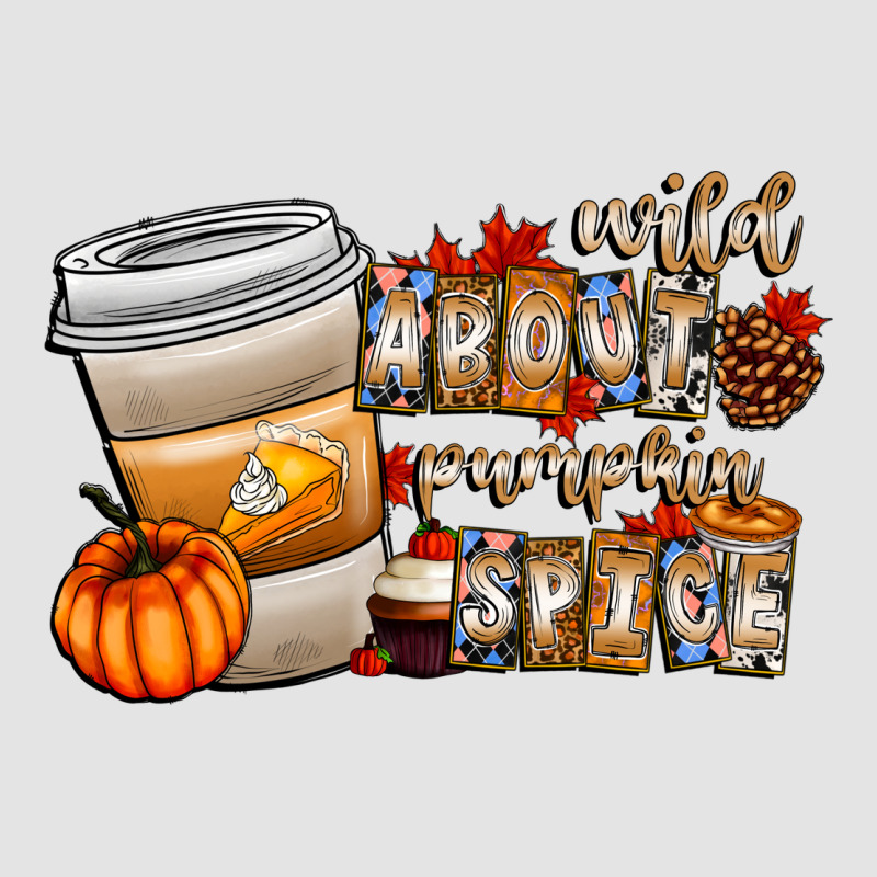 Wild About Pumpkin Spice Premium Sweatshirt by CowhideDigitalArt | Teevron